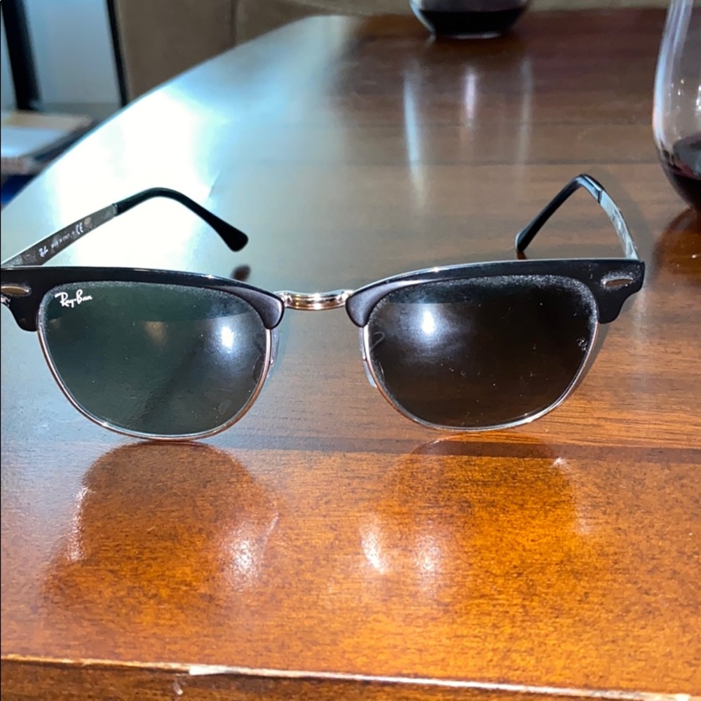 RayBan Clubmaster Metal, barely used!